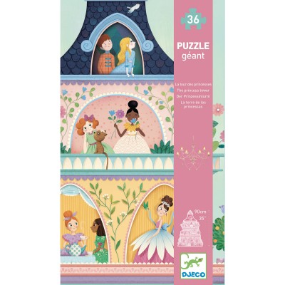 Puzzle Gigantes Torre de Princesas.