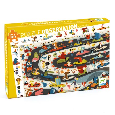 Puzzle observación Rally 54 piezas
